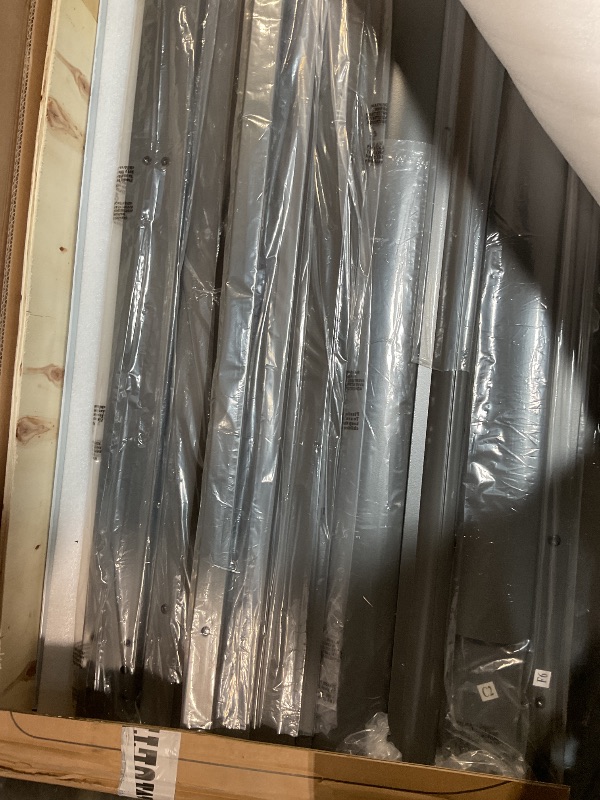 Photo 1 of **SELLING FOR PARTS. PARTIAL SET**Pamapic 10 * 20FT Wall Mounted Gazebo,4*4 Inch Thickened Pillars & Enlarged Base,Outdoor Hardtop Lean to Pergola,UV Resistant Polycarbonate Roof,Aluminum Frame Pergola,Outdoor Patio Awnings for Lawn