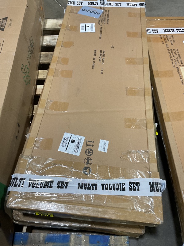 Photo 1 of **SELLING AS PARTS IN PARTIAL SET**Boxes F,H,G, And E.20'x25'x13' Metal Carport for 2 Cars, Extra Tall Carport, Reinforced Frame and Roof for All-Weather, Permanent Garage for Bass Boats, Full-Sized Pickup Trucks, and Tractors, N.W. 980 Lbs