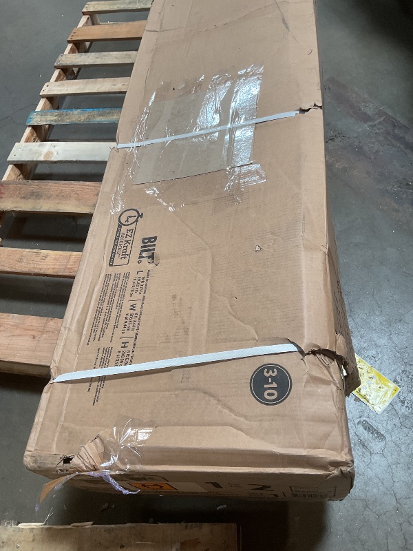 Photo 1 of **SELLING FOR PARTS. ONE BOX OF TWO**KidKraft Modern Outdoor Wooden Swing Set/Playset with Fireman's Pole and Reversible Bench