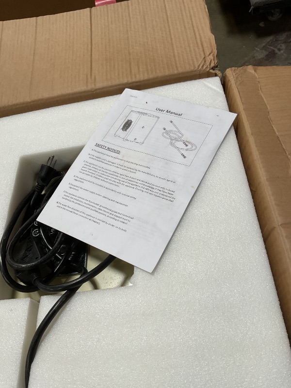 Photo 1 of 18000 BTU Swimming Pool Heat Pump Pool Heaters with three adaptable pipes for Above Ground Pool Ice Bath Cold Plunge for In ground Pools, SPA Bathtubs 5500Gallon Heating or Cooling Mode 110V 60Hz