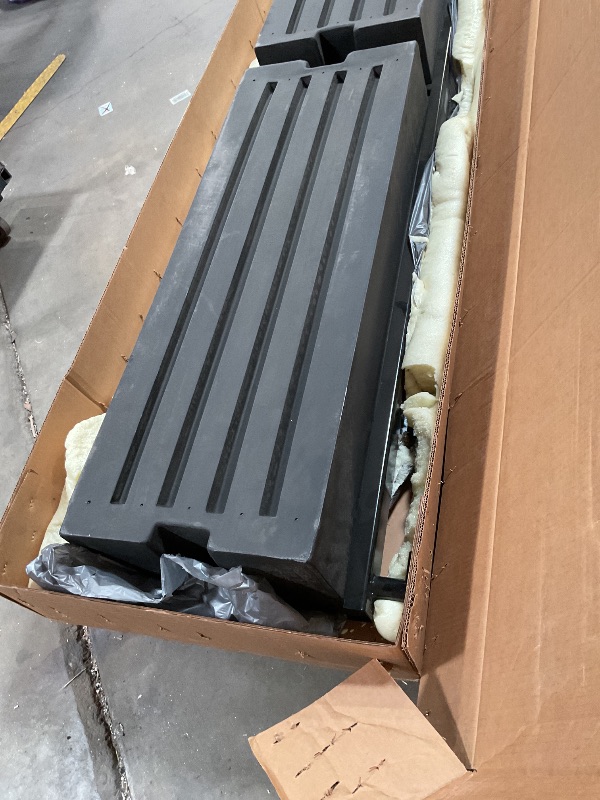 Photo 1 of Lippert 236558 RV Double Box Under Chassis Storage Unit Black