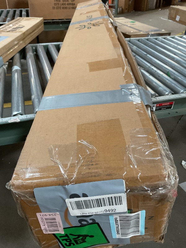 Photo 1 of *FOR PARTS ONLY/ MISSING BOX SPRING COVER* ZINUS Moiz Platform Box Spring, Easy Assembly, Natural, king
