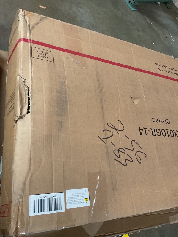 Photo 1 of **SELLING FOR PARTS. ONE OF FOUR BOXES**Solaste 7 Piece Patio Furniture Set, All Weather Wicker Patio Conversation Sets with Cushion Seat & Pillows, Outdoor Dining Set, Patio Furniture Outdoor Sectional, Light Grey