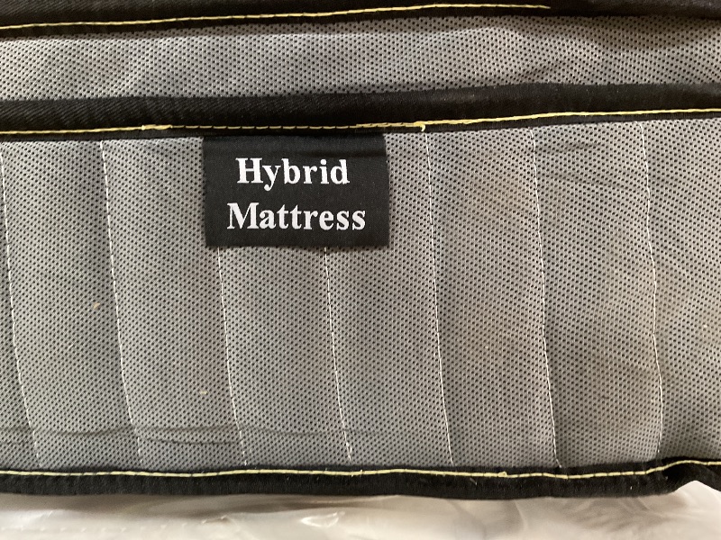 Photo 1 of 10 Inch Full Size Mattress, Firm Full Mattress In A Box, Hybrid Mattresses With Gel Memory Foam & Independent Pocket Springs, Pressure Relief, Cooling, Strong Edge Support [Upgraded Strengthen]