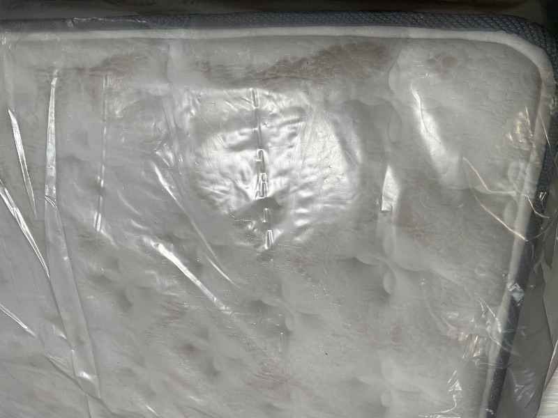 Photo 1 of *DIRTY FROM TRANSPORT* Modway MOD-7089-WHI Jenna 12" Innerspring Pillow Top Queen Mattress, White