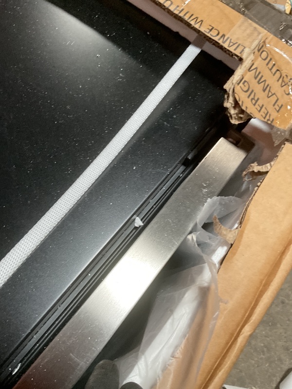 Photo 1 of **INNER GLASS DOOR BROKE. SELLING FOR PARTS**Zephyr PRW24C02C Presrv 24 Inch Wide 45 Bottle Capacity Built-In/Free Standing Dual Zone Wine Cooler with Vibration Dampening System - Stainless Steel