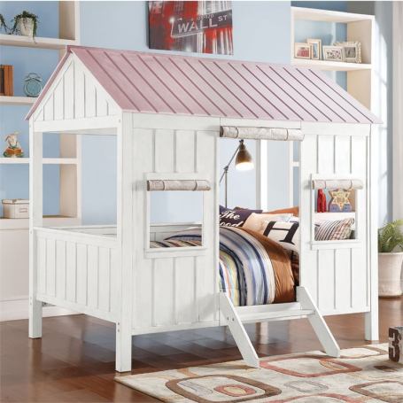 Photo 1 of **SELLING AS PARTS FOR PARTIAL SET**Acme -
FULL HOUSE TOP PANEL
FULL HOUSE RAIL / LADDER / SLATS
FULL HOUSE HB/FB WALL PANEL
