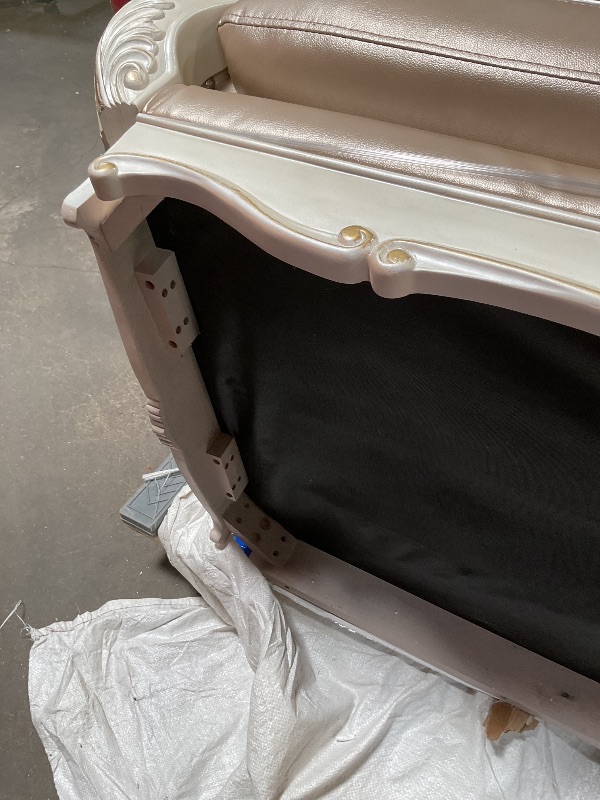 Photo 1 of **MISSING 3 LEGS**FANCY LOOKING COUCH
