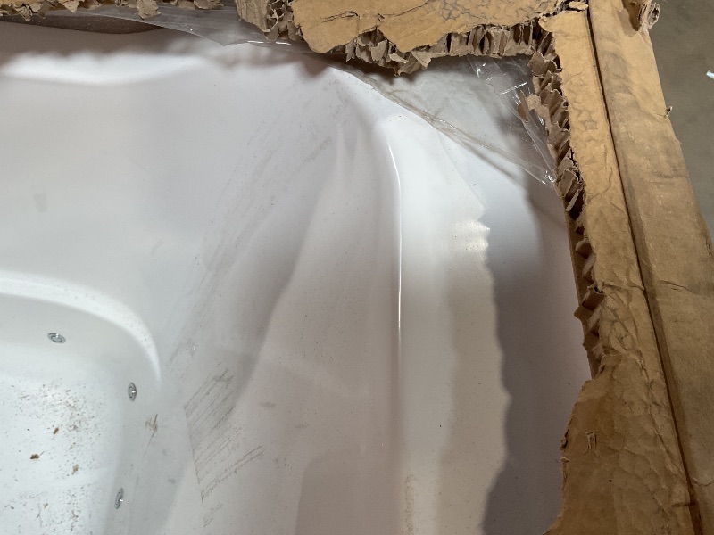 Photo 1 of ANZZI Walk in Tub 27" x 53" Right Drain Fully Loaded Tub, Air Jets & Whirlpool Massage Jets Hot Tub, Quick Fill, 6 Setting Handheld Shower Sprayer, Aromatherapy, Bath Pillow, LED Light (AMZ3053LWD)