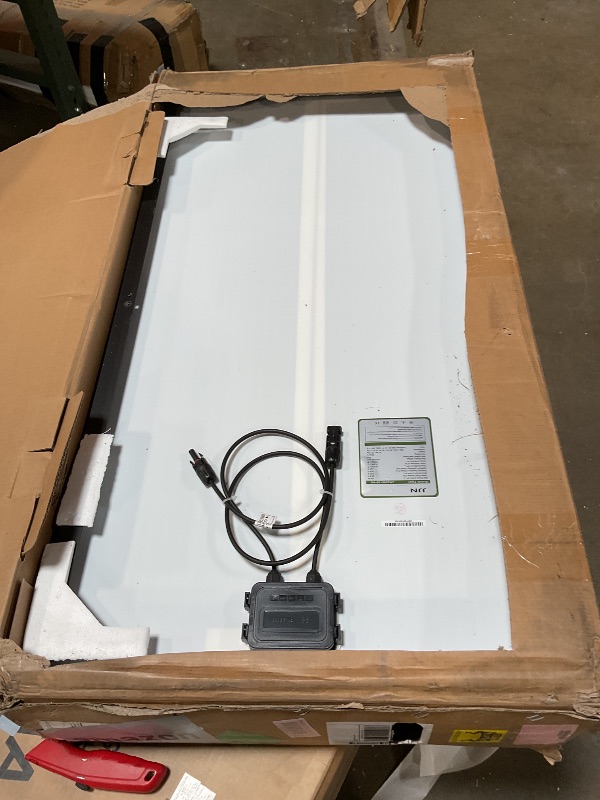 Photo 1 of JJN Solar Panel Kit 300 Watt 12 Volt Monocrystalline Solar Panels with 40A PWM Charge Controller 2 Pair Solar Panel Cables 3 Set Z Brackets 4 Way Connector for RV Camper Marine Boat Off Grid System