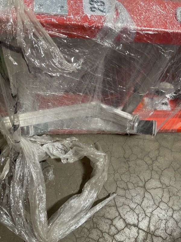 Photo 1 of **MAJOR DAMAGE. SELLING FOR PARTS**Louisville Ladder 20-foot Fiberglass Extension Ladder, 300-Pound Load Capacity, Type IA, L-3022-28PT