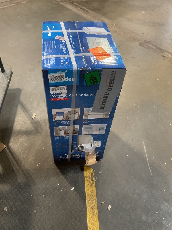 Photo 1 of **SELLING FOR PARTS**Midea 14,000 BTU ASHRAE (10,000 BTU SACC) Portable Air Conditioner, Cools up to 450 Sq.Ft., with Dehumidifier&Fan mode&Heat, Control with Remote, Amazon Alexa&Google Assistant, Easy-to-use and Install