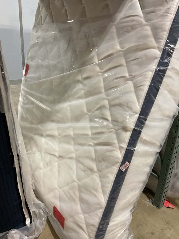 Photo 1 of **DIRTY FROM TRANSPORT **King Mattress, 14 Inch King Mattress , Hybrid King Size Mattresses with Comfort Foam and Pocket Coils for Pressure Relief & Motion Isolation