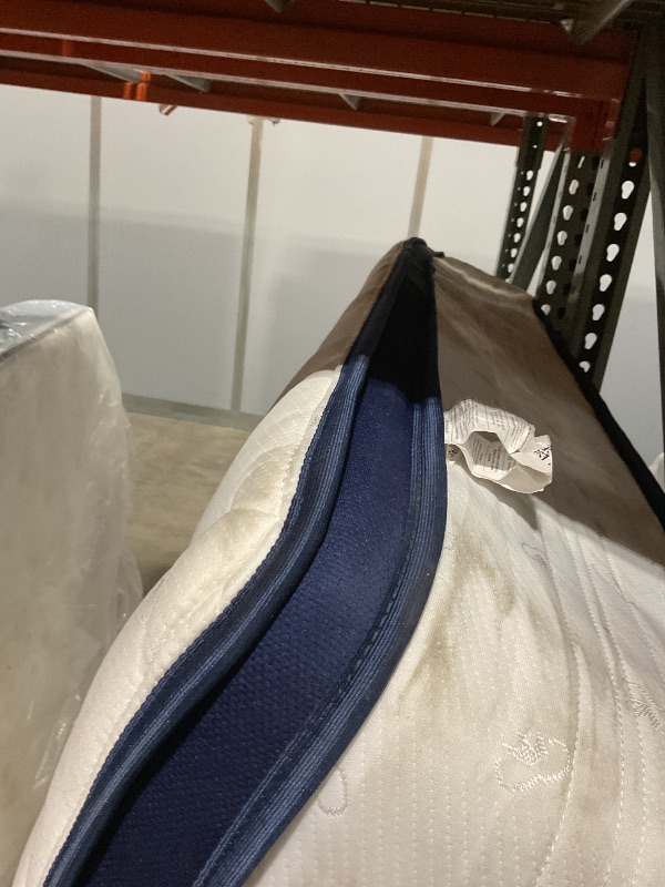 Photo 1 of **DIRTY FROM TRANSPORT **King Mattress, 14 Inch King Mattress , Hybrid King Size Mattresses with Comfort Foam and Pocket Coils for Pressure Relief & Motion Isolation