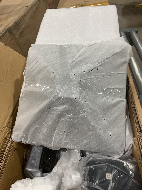 Photo 1 of **SELLING AS PARTS IN PARTIAL SET. LOOKS LIKE A BOX OF METAL FRAMES FOR A PARTY TENT**