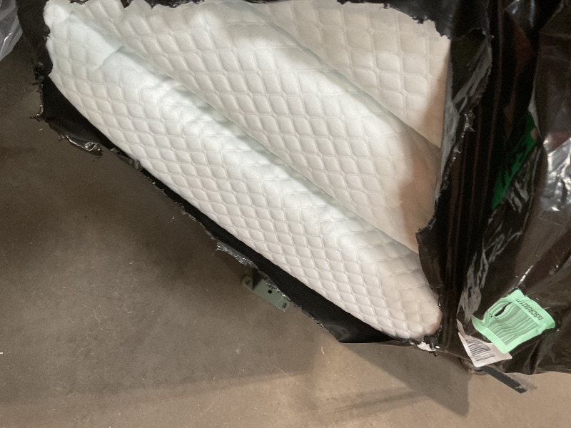 Photo 1 of 4 Inch Firm Mattress Topper Queen, Extra Firm Gel Infused Bed Topper for Back Pain Relief - Firm Foam CertiPUR-US Certified