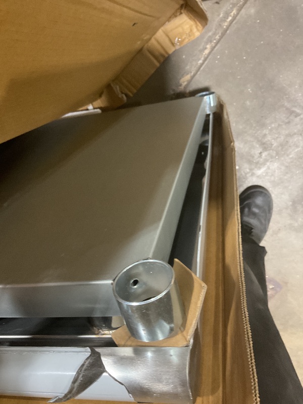 Photo 1 of 30 by 60 stainless steel kitchen table
