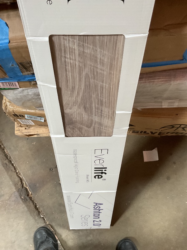 Photo 1 of A&A Surfaces Odin Ash 12 MIL x 7 in. W x 48 in. L Waterproof Click Lock Vinyl Plank Flooring (26.15 sq. ft./case) H-LVR-6550-147C