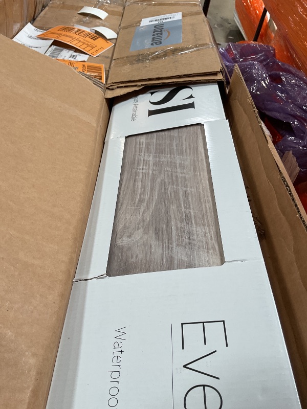 Photo 1 of A&A Surfaces Odin Ash 12 MIL x 7 in. W x 48 in. L Waterproof Click Lock Vinyl Plank Flooring (26.15 sq. ft./case) H-LVR-6550-147C