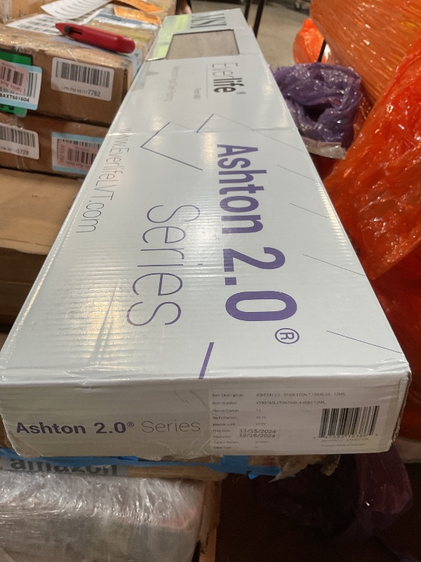 Photo 1 of A&A Surfaces Odin Ash 12 MIL x 7 in. W x 48 in. L Waterproof Click Lock Vinyl Plank Flooring (26.15 sq. ft./case) H-LVR-6550-147C