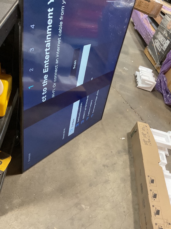 Photo 1 of **SELLING FOR PARTS. STRIPE DOWN SCREEN**Samsung 75-Inch Class Crystal UHD 4K DU7200 Series HDR Smart TV w/Object Tracking Sound Lite, PurColor, Motion Xcelerator, Mega Contrast, Q-Symphony (UN75DU7200, 2024 Model)
