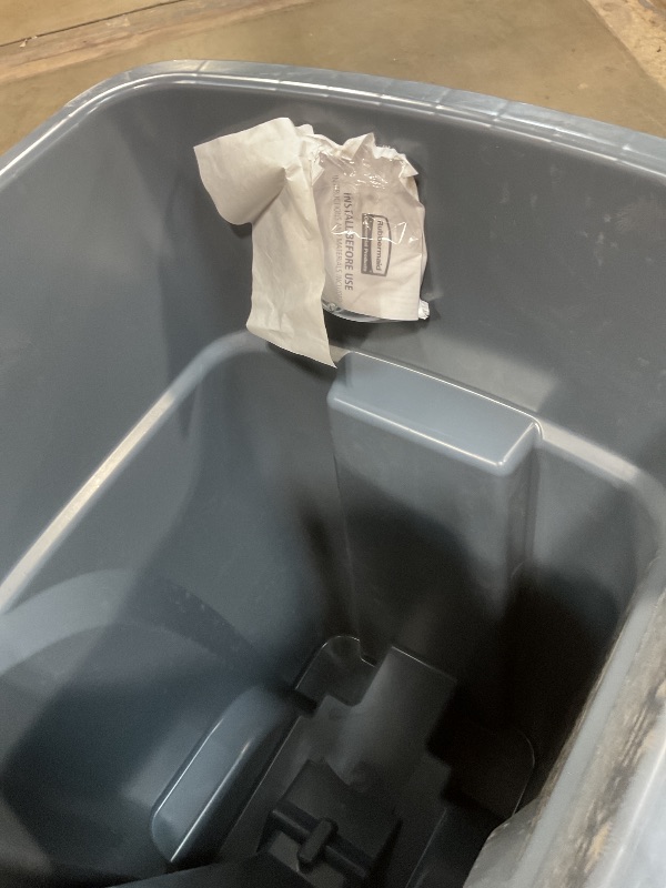 Photo 1 of **DIRTY FROM TRANSPORT**Rubbermaid trashcan