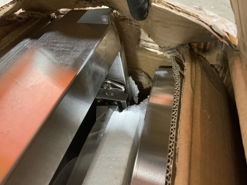 Photo 1 of 59’ Stainless steel sink with cabinet