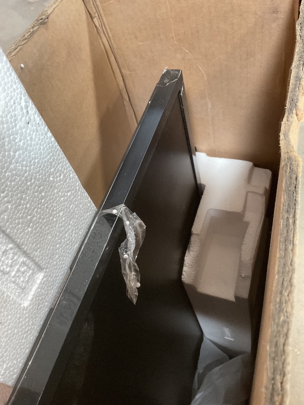 Photo 1 of **HEAVILY DAMAGED. SELLING FOR PARTS**Samsung 85-Inch Class QLED 4K LS03D The Frame Series Quantum HDR Smart TV w/Dolby Atmos, Art Mode, Anti-Reflection, Customizable Frame, Slim Fit Wall Mount with Alexa Built-in (QN85LS03D, 2024 Model)