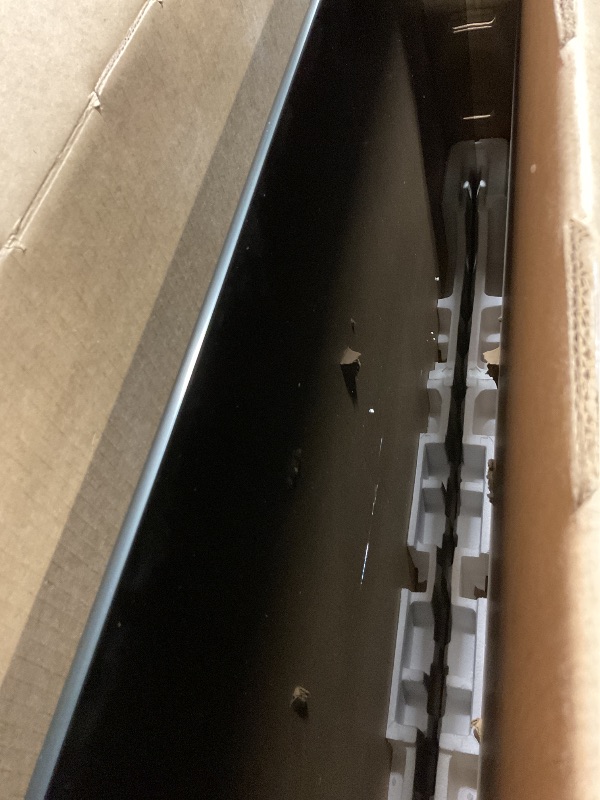 Photo 1 of **DAMAGE TO SCREEN. SELLING FOR PARTS**Samsung 83-Inch Class OLED 4K S90D Series HDR+ Smart TV w/Dolby Atmos, Object Tracking Sound Lite, Motion Xcelerator, Real Depth Enhancer, 4K AI Upscaling, Alexa Built-in (QN83S90D, 2024 Model)