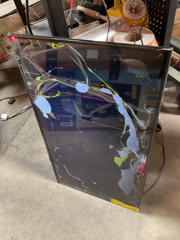 Photo 1 of **MAJOR DAMAGE. SELLING FOR PARTS**Samsung 40-Inch Class Full HD F6000 Smart TV (2025 Model) HDR, Object Tracking Sound Lite, Knox Security, One UI Tizen, Smart TV