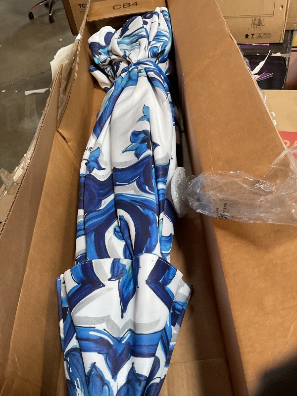 Photo 1 of *MISSING LOWER POLE* Sunnyglade 9' Patio Umbrella Outdoor Table Umbrella with 8 Sturdy Ribs (Beige)