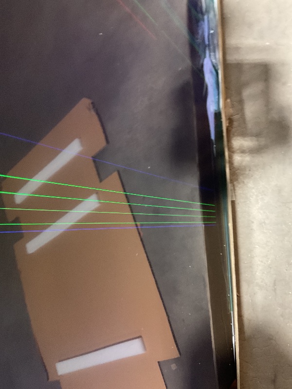 Photo 1 of **DAMAGED SCREEN. SELLING FOR PARTS **Hisense 75" Class QD7 Series Mini-LED 4K UHD Smart Fire TV (75QD7QF, 2025 Model) - QLED, Native 144hz, HDR10+, Dolby Vision, Dolby Atmos, Game Mode Pro, ALLM, Alexa Built in with Voice Remote, Black