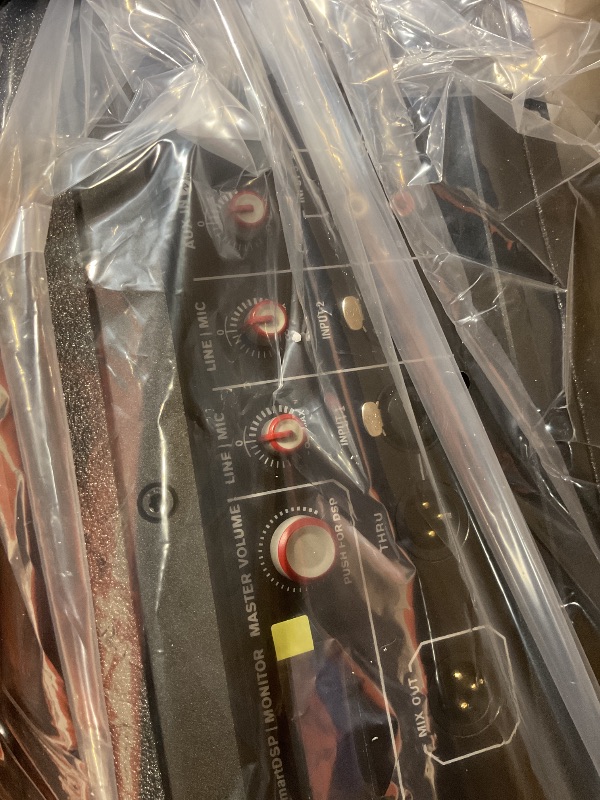 Photo 1 of **SELLING FOR PARTS AS PARTIAL SET**Electro-Voice Evolve 50 1000W Powered Column Speaker Array System (Black) (2 Items)