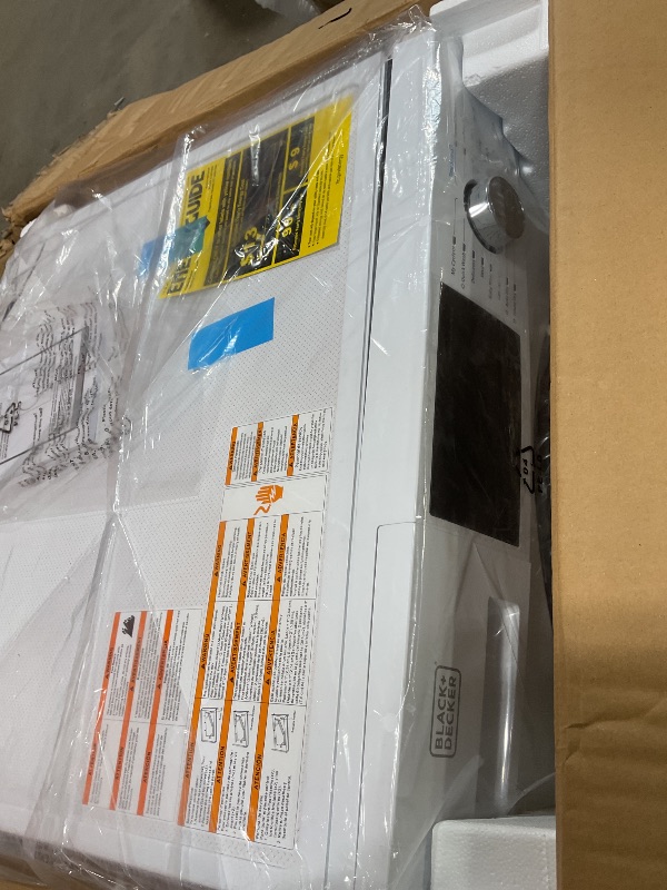 Photo 1 of BLACK+DECKER Washer and Dryer Combo, 2.7 Cu. Ft. All In One Washer and Dryer with LED Display & 16 Cycles