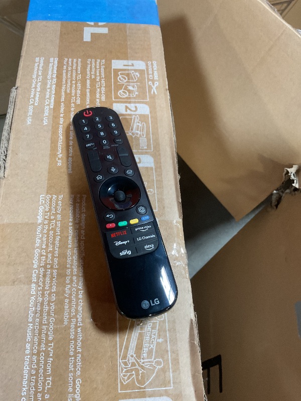 Photo 1 of **MISSING LEGS**Samsung 65-Inch Class QLED 4K LS03D The Frame Series Quantum HDR Smart TV w/Dolby Atmos, Art Mode, Anti-Reflection, Customizable Frame, Slim Fit Wall Mount with Alexa Built-in (QN65LS03D, 2024 Model)