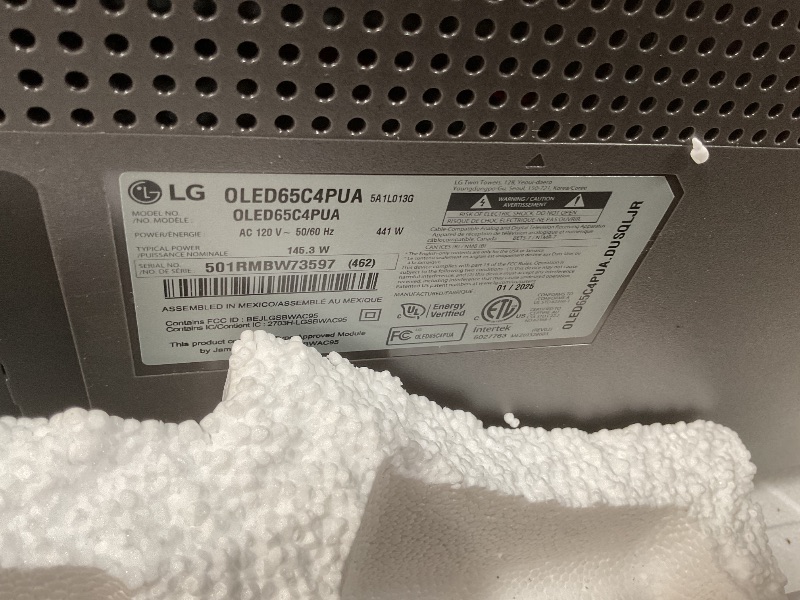 Photo 1 of **MISSING LEGS**Samsung 65-Inch Class QLED 4K LS03D The Frame Series Quantum HDR Smart TV w/Dolby Atmos, Art Mode, Anti-Reflection, Customizable Frame, Slim Fit Wall Mount with Alexa Built-in (QN65LS03D, 2024 Model)