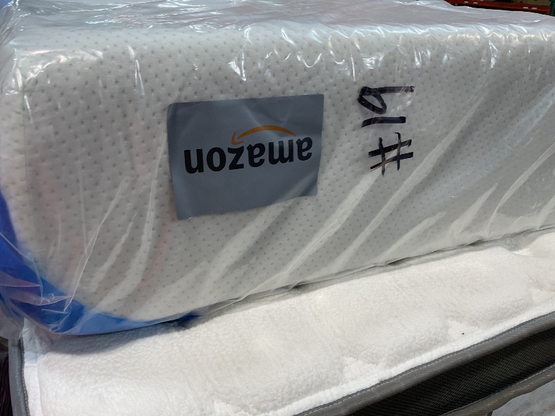 Photo 1 of **DIRTY FROM TRANSPORT **ZINUS 12 Inch Green Tea Memory Foam Mattress [New Version], Full, Fiberglass free, Medium Firm Feel, Zoned Pressure Relief, Certified Safe Foams & Fabric, 