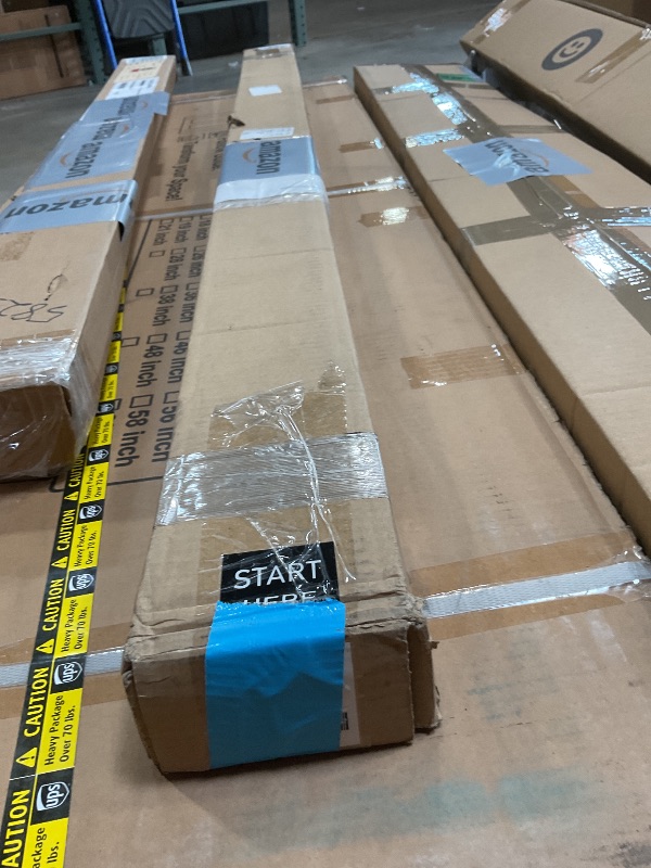 Photo 1 of **MISSING HARDWARE **CHICOLOGY Cordless Mini Blinds, 1-Inch Slats, Vinyl Window Shades, Room Darkening & Privacy, Easy Install - Ideal for Windows, Doors, Campers - Midnight White, 59" W x 36" H