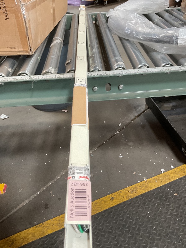 Photo 1 of **MISSING SMALL PICTURED PIECES **Legrand Wiremold V20GB506 Plugmold 2000 Series 5 Foot Hardwired Power Strip with 10 Outlets, Ivory