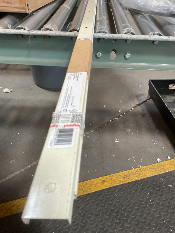 Photo 1 of **MISSING SMALL PICTURED PIECES **Legrand Wiremold V20GB506 Plugmold 2000 Series 5 Foot Hardwired Power Strip with 10 Outlets, Ivory