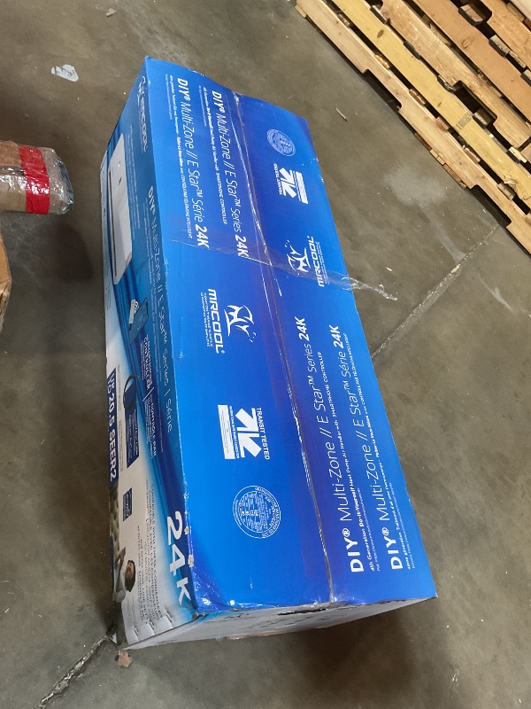 Photo 1 of **SELLING FOR PARTS AS PARTIAL SET.**MRCOOL 24000 BTU 230V Ductless Inverter Mini Split Air Conditioner & Heat Pump System, 4th Gen DIY - Wall-Mounted AC Unit w/Heating and Cooling for Home, Office & Commercial Space