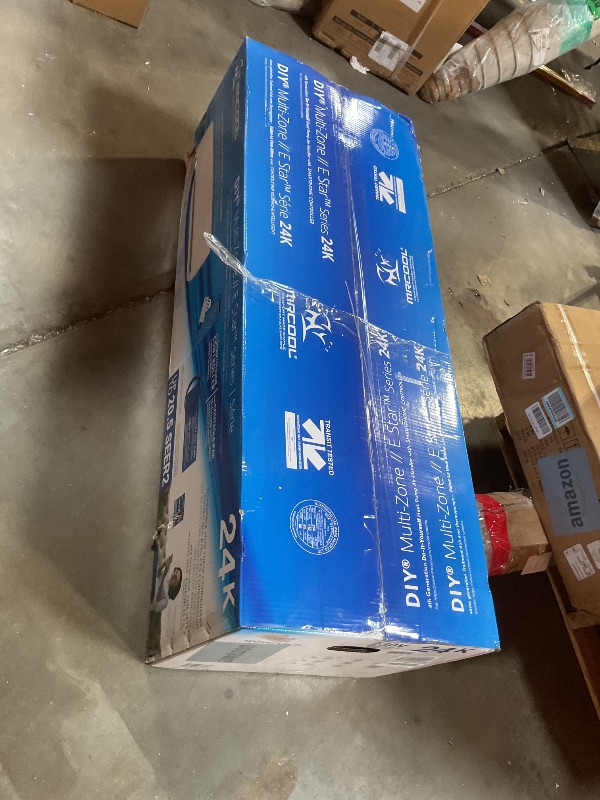 Photo 1 of **SELLING FOR PARTS AS PARTIAL SET.**MRCOOL 24000 BTU 230V Ductless Inverter Mini Split Air Conditioner & Heat Pump System, 4th Gen DIY - Wall-Mounted AC Unit w/Heating and Cooling for Home, Office & Commercial Space