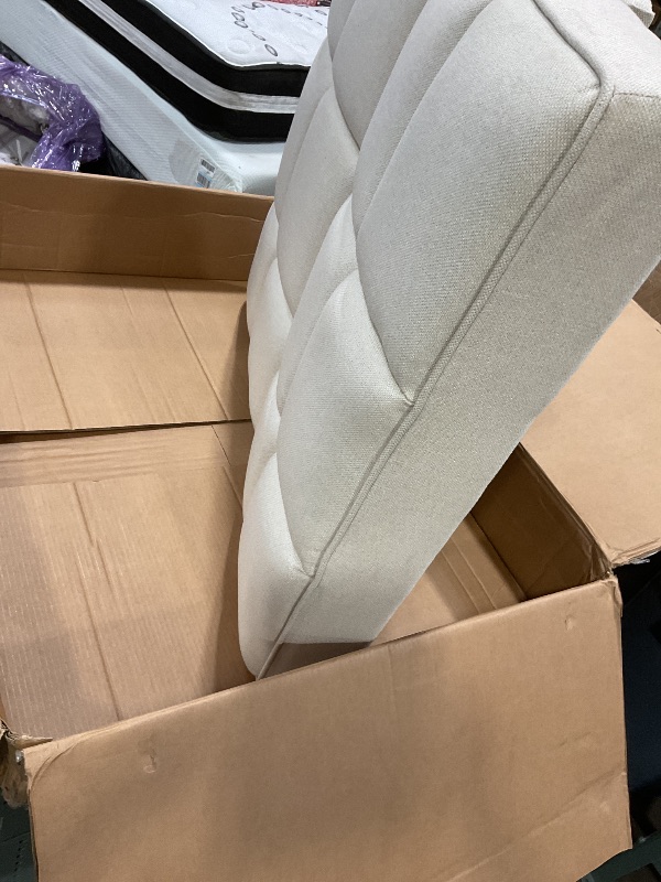 Photo 1 of **SELLING AS PARTS IN PARTIAL SET**COMHOMA 76 inch Futon Sofa Bed,Mid Century Modern Futon Couch with Adjustable Backrest,Fabric Convertible,Folding Sleeper Sofas Cama for Living Room,Bedroom (Beige)