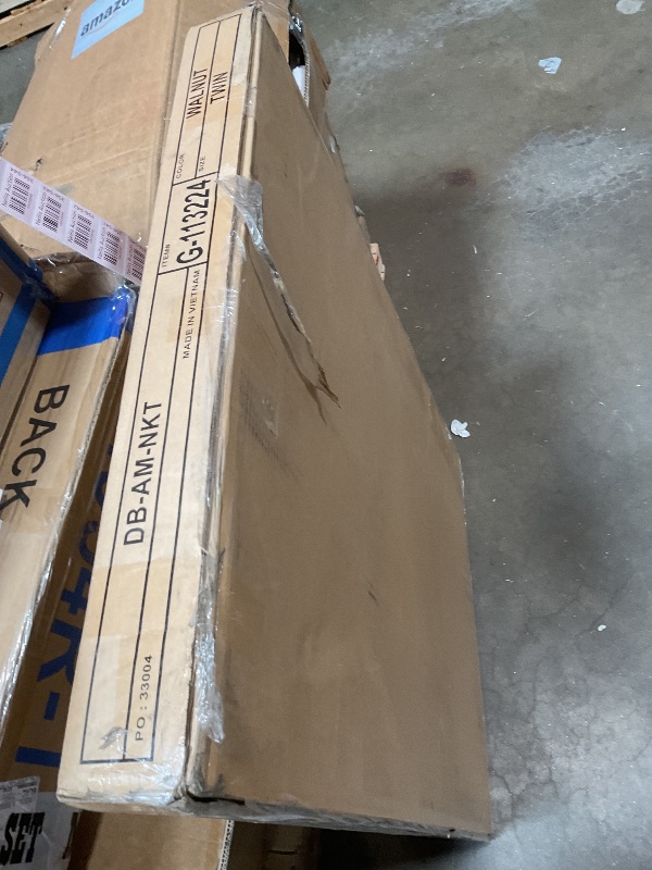 Photo 1 of *NOT COMPLETE SET* AFI Nantucket Twin Wood Daybed in Walnut