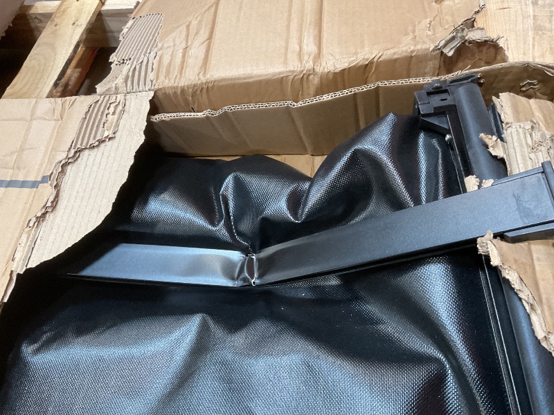 Photo 1 of **MAJOR DAMAGE. SELLING FOR PARTS**MOSTPLUS Tri Fold Soft Truck Bed Tonneau Cover Compatible for 2004 2005 2006 2007 Chevrolet Chevy Silverado/GMC Sierra 1500 2500 3500 Fleetside 5.8 FT On Top