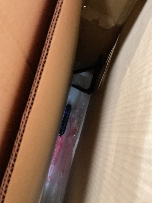 Photo 1 of **MAJOR DAMAGE. SELLING FOR PARTS**Roku Smart TV 2025 – 50-Inch Select Series, 4K HDR TV – RokuTV with Enhanced Voice Remote – Flat Screen LED Television with Wi-Fi for Streaming Live Local News, Sports, Family Entertainment