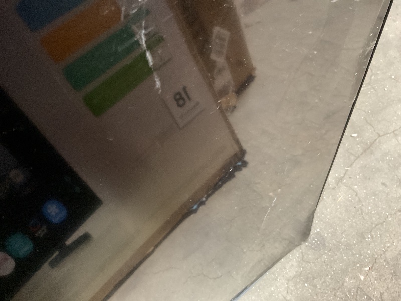 Photo 1 of **SELLING FOR PARTS. MAJOR DAMAGE **SAMSUNG 50-Inch Class Crystal UHD U8000F 4K Smart TV (2025 Model) Endless Free Content, Crystal Processor 4K, MetalStream Design, Knox Security, Works with Alexa