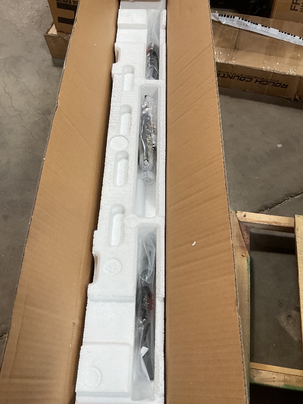 Photo 1 of **SELLING FOR PARTS. MAJOR DAMAGE **Roku Smart TV – 43-Inch Select Series 4K HDR RokuTV with Roku Enhanced Voice Remote, Brilliant 4K Picture, Automatic Brightness, & Seamless Streaming – Live Local News, Sports, Family Entertainment