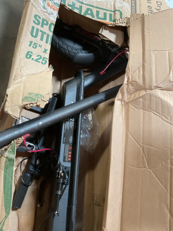 Photo 1 of *HANDLEBAR CABLE HAS ISSUES* *E7 ERROR/ MISSING HARDWARE* Windone Electric Scooter for Adults – 19MPH, 17-Mile Range, 430W Peak Motor, Foldable Commuter E-Scooter with 10" Shock-Absorbing Tires & Dual Braking System (UL 2272 Certified)