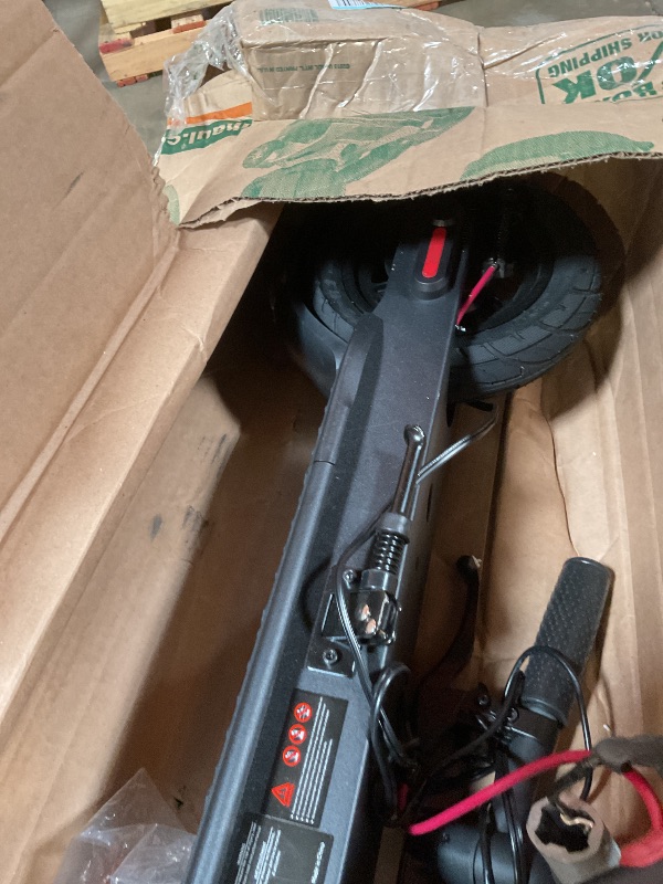 Photo 1 of *HANDLEBAR CABLE HAS ISSUES* *E7 ERROR/ MISSING HARDWARE* Windone Electric Scooter for Adults – 19MPH, 17-Mile Range, 430W Peak Motor, Foldable Commuter E-Scooter with 10" Shock-Absorbing Tires & Dual Braking System (UL 2272 Certified)